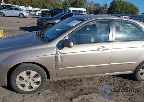 2005 Kia Spectra Ex/Lx/Sx z USA, uszkodzony, nr VIN KNAFE121855146676